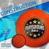 image:imageFranklin Sports Kids Playground Balls  Rubber Kickballs  Playground Balls For Kids  Great for Dodgeball Kickball 4 Square  Schoolyard Games  85 Diameter6 Balls  Assorted Colors with Carry Bag