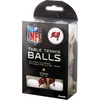 image:imageFranklin Sports Licensed Table Tennis Balls  NFL Table Tennis Balls  Official Team Logos and Colors  Fun Tailgate AccessoriesTampa Bay Buccaneers
