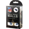 image:imageFranklin Sports Licensed Table Tennis Balls  NFL Table Tennis Balls  Official Team Logos and Colors  Fun Tailgate AccessoriesTennessee Titans