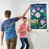 image:imageFranklin Sports MLB and NFL Target Toss Game  Kids Over The Door Mini Throwing Game  Perfect Indoor Toy for Kids  36 x 24NFL Over the Door Football Target  NFL