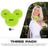 image:imageFranklin Sports Max Grit Textured Pickleballs  Indoor  Outdoor Extra Grip Training Pickleballs for Instant Spin  Control  3 Pack  Yellow