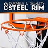 image:imageFranklin Sports Mini Basketball Hoop with Rebounder and Ball  Over The Door Basketball Hoop With Automatic Ball Rebounder  Indoor Basketball Game For KidsPro