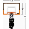 image:imageFranklin Sports Mini Basketball Hoop with Rebounder and Ball  Over The Door Basketball Hoop With Automatic Ball Rebounder  Indoor Basketball Game For KidsPro