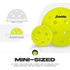 image:imageFranklin Sports Mini Training Pickleballs  165 Inch Practice Pickleballs  Indoor  Outdoor Balls for Speed Control  Accuracy Training  Yellow  12 Pack