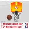 image:imageFranklin Sports NBA Atlanta Hawks Mini Over The Door Basketball Hoop  Kids Indoor Mini Basketball Hoop with Ball  NBA Fan Shop Toy for Bedroom  Office  Over The Door Set