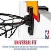 image:imageFranklin Sports NBA Atlanta Hawks Mini Over The Door Basketball Hoop  Kids Indoor Mini Basketball Hoop with Ball  NBA Fan Shop Toy for Bedroom  Office  Over The Door Set