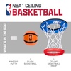 image:imageFranklin Sports NBA Ceiling Basketball Hoop for Kids  Indoor Plush Mini Basketball Set with Soft Ball  Safe Quiet Play  Easy Adhesive Setup for Bedrooms amp Playrooms