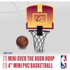 image:imageFranklin Sports NBA Cleveland Cavaliers Mini Over the Door Basketball Hoop  Kids Indoor Mini Basketball Hoop  Ball  NBA Fan Shop Toy for Bedroom  Office  Over the Door Set