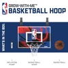 image:imageFranklin Sports NBA GrowwithMe Kids Mini Basketball Hoop Set  Over the Door Indoor Hoop for Kids  Includes 1 Adjustable Height Basket 1 Mini Youth Basketball  Air Pump  Ages 3