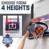 image:imageFranklin Sports NBA GrowwithMe Kids Mini Basketball Hoop Set  Over the Door Indoor Hoop for Kids  Includes 1 Adjustable Height Basket 1 Mini Youth Basketball  Air Pump  Ages 3