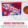 image:imageFranklin Sports NBA Los Angeles Clippers Over the Door Basketball Hoop  Kids Indoor Hoop with Mini Basketball  NBA Fan Shop Toy for Bedroom  Office  Over the Door Set