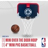 image:imageFranklin Sports NBA Team Over The Door Basketball Hoop  Kids Indoor Mini Basketball Hoop with Basketball  NBA Fan Shop Mini Hoop for Bedroom amp OfficeLos Angeles Clippers