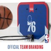 image:imageFranklin Sports NBA Team Over The Door Basketball Hoop  Kids Indoor Mini Basketball Hoop with Basketball  NBA Fan Shop Mini Hoop for Bedroom amp OfficePhiladelphia 76ers