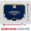 image:imageFranklin Sports NBA Team Over The Door Basketball Hoop  Kids Indoor Mini Basketball Hoop with Basketball  NBA Fan Shop Mini Hoop for Bedroom amp OfficeNew Orleans Pelicans