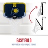 image:imageFranklin Sports NBA Team Over The Door Basketball Hoop  Kids Indoor Mini Basketball Hoop with Basketball  NBA Fan Shop Mini Hoop for Bedroom amp OfficeIndiana Pacers