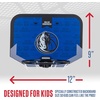image:imageFranklin Sports NBA Team Over The Door Basketball Hoop  Kids Indoor Mini Basketball Hoop with Basketball  NBA Fan Shop Mini Hoop for Bedroom amp OfficeDallas Mavericks