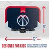 image:imageFranklin Sports NBA Team Over The Door Basketball Hoop  Kids Indoor Mini Basketball Hoop with Basketball  NBA Fan Shop Mini Hoop for Bedroom amp OfficeWashington Wizards