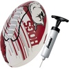 image:imageFranklin Sports NCAA Football  Youth Mini Football  85 SPACELACE Easy Grip Texture  Perfect for KidsArkansas Razorbacks