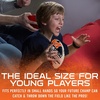 image:imageFranklin Sports NCAA Football  Youth Mini Football  85 SPACELACE Easy Grip Texture  Perfect for KidsAuburn Tigers