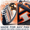 image:imageFranklin Sports NCAA Football  Youth Mini Football  85 SPACELACE Easy Grip Texture  Perfect for KidsAuburn Tigers