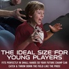 image:imageFranklin Sports NCAA Football  Youth Mini Football  85 SPACELACE Easy Grip Texture  Perfect for KidsMississippi State Bulldogs