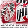 image:imageFranklin Sports NCAA Football  Youth Mini Football  85 SPACELACE Easy Grip Texture  Perfect for KidsOhio State Buckeyes