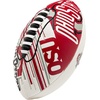 image:imageFranklin Sports NCAA Football  Youth Mini Football  85 SPACELACE Easy Grip Texture  Perfect for KidsOhio State Buckeyes