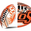 image:imageFranklin Sports NCAA Football  Youth Mini Football  85 SPACELACE Easy Grip Texture  Perfect for KidsOklahoma State Cowboys