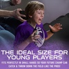 image:imageFranklin Sports NCAA Football  Youth Mini Football  85 SPACELACE Easy Grip Texture  Perfect for KidsTCU Horned Frogs