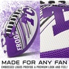 image:imageFranklin Sports NCAA Football  Youth Mini Football  85 SPACELACE Easy Grip Texture  Perfect for KidsTCU Horned Frogs