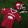 image:imageFranklin Sports NCAA Kids College Football Helmet  Jersey Sets  NCAA Team Youth Football Helmet  Uniform Costume SetArkansas Razorbacks
