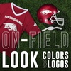 image:imageFranklin Sports NCAA Kids College Football Helmet  Jersey Sets  NCAA Team Youth Football Helmet  Uniform Costume SetArkansas Razorbacks