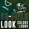 image:imageFranklin Sports NCAA Kids College Football Helmet  Jersey Sets  NCAA Team Youth Football Helmet  Uniform Costume SetMichigan State Spartans