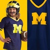 image:imageFranklin Sports NCAA Kids College Football Helmet  Jersey Sets  NCAA Team Youth Football Helmet  Uniform Costume SetMichigan Wolverines