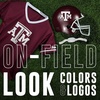 image:imageFranklin Sports NCAA Kids College Football Helmet  Jersey Sets  NCAA Team Youth Football Helmet  Uniform Costume SetTexas AM Aggies
