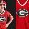 image:imageFranklin Sports NCAA Kids Football Uniform Sets  College Football Jersey Helmet  Pants for Boys  Girls  NCAA OfficialGeorgia Bulldogs