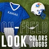 image:imageFranklin Sports NCAA Kids Football Uniform Sets  College Football Jersey Helmet  Pants for Boys  Girls  NCAA OfficialKansas Jayhawks