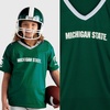 image:imageFranklin Sports NCAA Kids Football Uniform Sets  College Football Jersey Helmet  Pants for Boys  Girls  NCAA OfficialMichigan State Spartans
