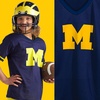 image:imageFranklin Sports NCAA Kids Football Uniform Sets  College Football Jersey Helmet  Pants for Boys  Girls  NCAA OfficialMichigan Wolverines