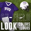 image:imageFranklin Sports NCAA Kids Football Uniform Sets  College Football Jersey Helmet  Pants for Boys  Girls  NCAA OfficialTCU Horned Frogs