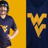 image:imageFranklin Sports NCAA Kids Football Uniform Sets  College Football Jersey Helmet  Pants for Boys  Girls  NCAA OfficialWest Virginia Mountaineers