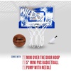 image:imageFranklin Sports NCAA Over The Door Basketball Hoop  Kids Indoor Basketball Hoop with Basketball  NCAA Fan Shop Mini Hoop for Bedroom  Office  Over The Door Mini HoopKentucky Wildcats
