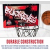 image:imageFranklin Sports NCAA Over The Door Basketball Hoop  Kids Indoor Basketball Hoop with Basketball  NCAA Fan Shop Mini Hoop for Bedroom  Office  Over The Door Mini HoopOhio State Buckeyes