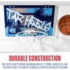 image:imageFranklin Sports NCAA Over The Door Basketball Hoop  Kids Indoor Basketball Hoop with Basketball  NCAA Fan Shop Mini Hoop for Bedroom  Office  Over The Door Mini HoopNorth Carolina Tarheels