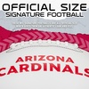 image:imageFranklin Sports NFL Autograph Football  Official Size White Panel Souvenir Football for Autographs  Signatures  NFL Team Fan Shop MemorabiliaArizona Cardinals