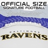 image:imageFranklin Sports NFL Autograph Football  Official Size White Panel Souvenir Football for Autographs  Signatures  NFL Team Fan Shop MemorabiliaBaltimore Ravens