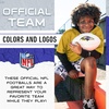 image:imageFranklin Sports NFL Autograph Football  Official Size White Panel Souvenir Football for Autographs  Signatures  NFL Team Fan Shop MemorabiliaBaltimore Ravens