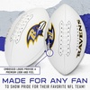 image:imageFranklin Sports NFL Autograph Football  Official Size White Panel Souvenir Football for Autographs  Signatures  NFL Team Fan Shop MemorabiliaBaltimore Ravens