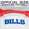image:imageFranklin Sports NFL Autograph Football  Official Size White Panel Souvenir Football for Autographs  Signatures  NFL Team Fan Shop MemorabiliaBuffalo Bills