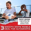 image:imageFranklin Sports NFL Autograph Football  Official Size White Panel Souvenir Football for Autographs  Signatures  NFL Team Fan Shop MemorabiliaBuffalo Bills